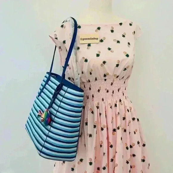 KATE SPADE purse Jana tote shoulder bag wave stripe - Picture 2 of 9